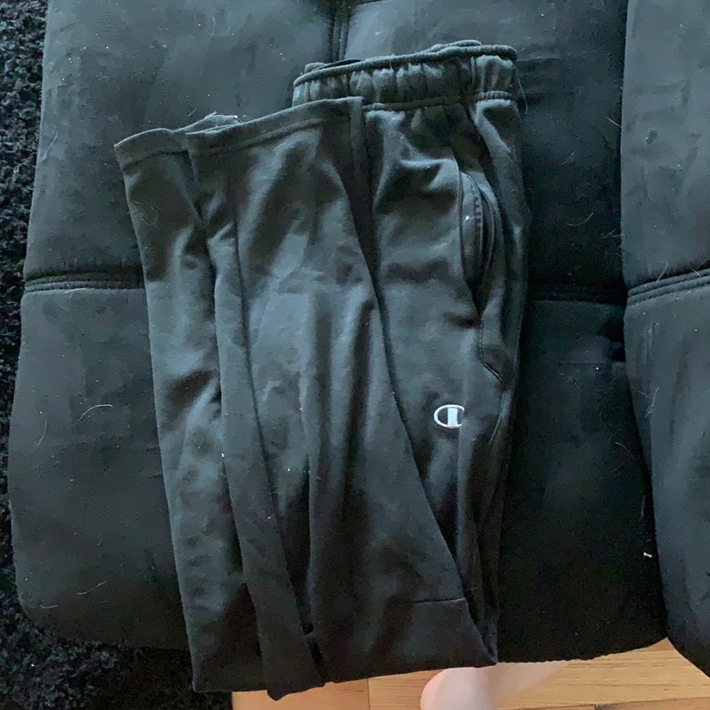 Black Champions Sweatpants